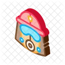 Fire Helmet Mask Icon