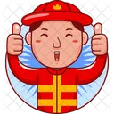 Firefighter Emergency Fire Icon