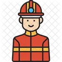 Firefighter Male Symbol