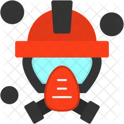 Firefighter Mask  Icon