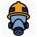 Firefighter Mask Gas Icon