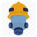 Firefighter Mask Gas Icon