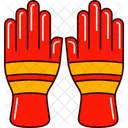 Firefighter safety gloves  Icon