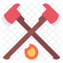 Firefighter Symbol  Icon