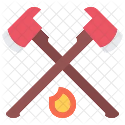 Firefighter Symbol  Icon