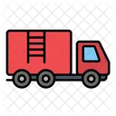 Transportation Firefighter Fire Vehicle Icon
