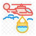 Firefighting Helicopter Firestorm Icon