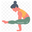 Firefly Pose Advanced Yoga Yoga Balance Icon