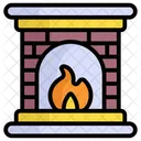 Firehouse Emergency Flame Icon