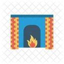 Firehouse Flame Light Icon