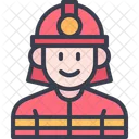 Fireman Firefighter Job Icon
