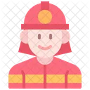 Fireman Firefighter Job Icon