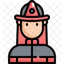 Fireman Emergency Emergencies Icon