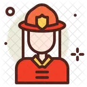 Fireman Firefighter Fire Icon