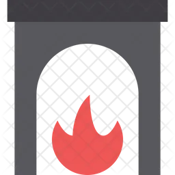 Fireplace Emoji Icon