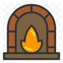 Pear Fireplace Icon