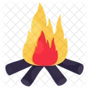 Campfire Fireplace Hearth Icon