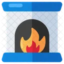 Hearth Fireplace Fireside Icon