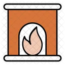 Fireplace Fire Chimney Icon