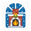 Fireplace Wooden Icon
