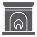 Fireplace Home Interior Icon