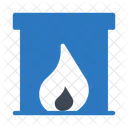 Fireplace Burn Hot Icon