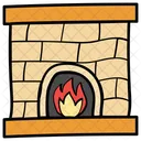 Campfire Woodfire Fireplace Icon