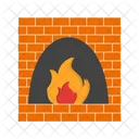 Fire Oven Wooden Icon