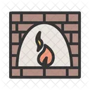 Fire Oven Fireplace Icon