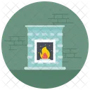 Fireplace Grate Home Icon