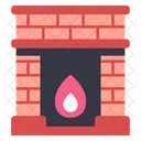 Fireplace Home Fire Icon
