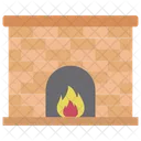 Fireplace Hearth Room Stove Icon