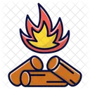 Fireplace Campfire Outdoor Icon