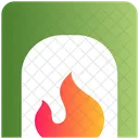 Heater Fire Fireplace Icon