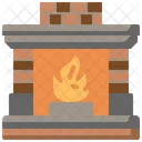 Fireplace Interior Room Icon