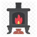 Heater Fireplace Fire Icon