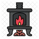Heater Fireplace Fire Icon