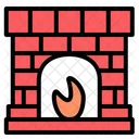 Fireplace Fireplaces Winter Icon