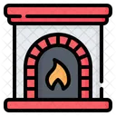Fireplace Chimney Firewall Icon