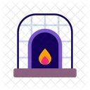 Fireplace Winter Chimney Icon