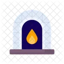 Fireplace Chimney Campfire Icon