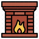 Fireplace Bonfire Fire Icon