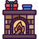 Fireplace Fire Present Icon