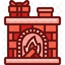 Fireplace Fire Present Icon