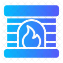 Fireplace Home Decoration Flame Icon