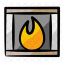 Fireplace Warm Warmer Icon