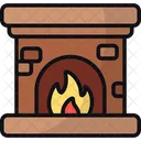 Fireplace Warm Flame Icon