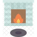 Fireplace Living Room Icon