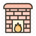 Fire Winter Chimney Icon
