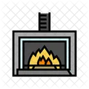 Fireplace Gas Service Icon